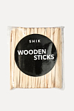 SHIK, Деревянный шпатель для нанесения воска, 100 шт в упак