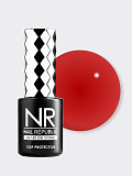 NR, Топ глянцевый цветной COLOR TOP PROTECTOR 31 Red без UV фильтров, 10 мл