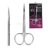 STALEKS EXPERT, Ножницы профессиональные с крючком для кутикулы TYPE 3, SE-51/3