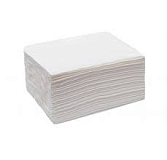 WW Салфетка одноразовая 30*40, ЭКОНОМ, спанлейс, белый 100 шт ПАЧКА