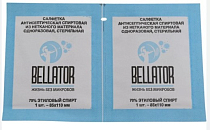 Беллатор, салфетки антисептические спиртовые, 85*110, 1 шт