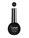 RUNAIL, Топ бархатный для гель-лака TopCoat Velvet №3332, 15 мл 
