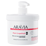 ARAVIA Organic 7043, Крем для тела увлажняющий лифтинговый Pink Grapefruit, 550 мл