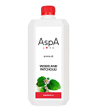 AspA  Love, Массажное масло Пачули и дерево, 1 л