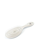 Щетка массажная для волос TNL Bio овальная, 70х225 мм, белая