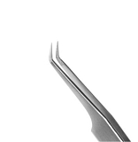 Rili, Пинцет для наращивания тип L (7 мм) NanoFiber, 1шт