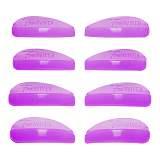 FreiAVIVER, Набор силиконовых валиков глянец (фиолетовый), 4 пары