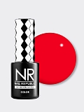 NR, 228 Perfect red гель-лак, Классический красный, 10 мл