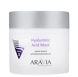 ARAVIA Professional 6002, Крем-маска супер увлажняющая "Hyaluronic Acid Mask", 300 мл