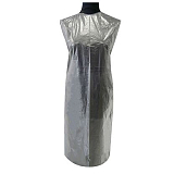 Фартук полиэтиленовый прочный (черный) 80*120, 50 шт арт.Р0301-ЧБ5