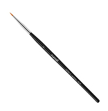 RUNAIL, Кисть для дизайна Detail S Synthetic ANR №9 №0175